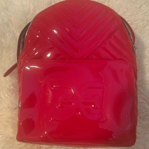 Vibrant red back back